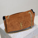 Saint Laurent Reversible Medium Kate In Suede
